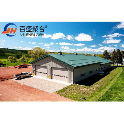 Cấu trúc thép bãi đậu xe 30x40ft Thép vườn tòa nhà hai xe gara