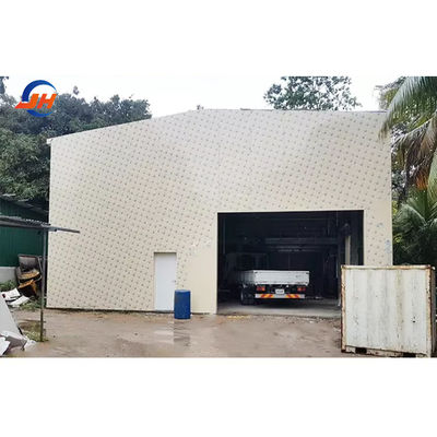 Ứng dụng tùy chỉnh cấu trúc thép nhỏ khung nhà để xe kho cho Q235 Q235B Q345 lớp