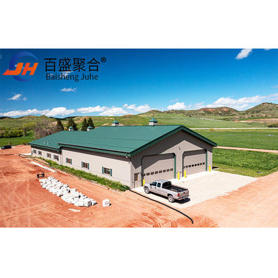 Đơn vị hóa kích thước cấu trúc thép phòng làm việc trước với cửa sổ hợp kim nhôm