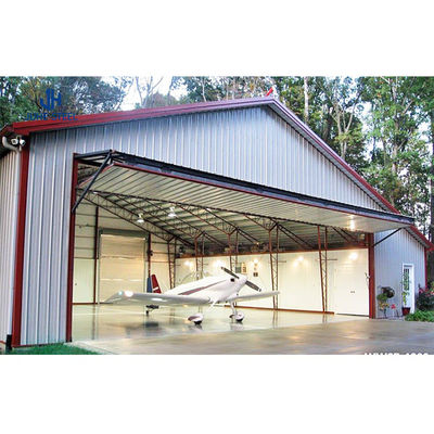 Khung thép Xây dựng thương mại Metal Carports PVC Hangar Để lưu trữ hạng nặng