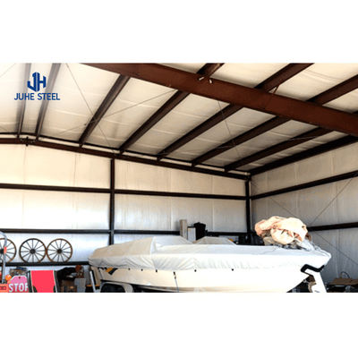 Cấu trúc thép Prefab Mmetal nhà để xe với Purlin C.Z hình dạng kênh thép