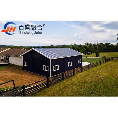 50x100 Tòa nhà Sango Garage Cửa hàng lưu trữ Metal Shed Kit Steel Structural Prefabricated Design Dự án Xây dựng