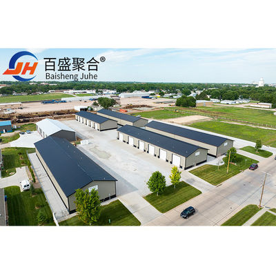 50x100 Tòa nhà Sango Garage Cửa hàng lưu trữ Metal Shed Kit Steel Structural Prefabricated Design Dự án Xây dựng