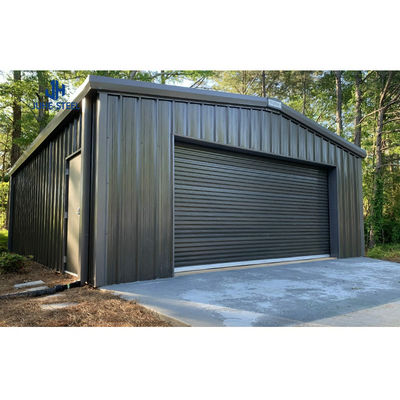 Thiết bị bảo trì kim loại 24x24 Tòa nhà kim loại Cổng xe AiSi tiêu chuẩn