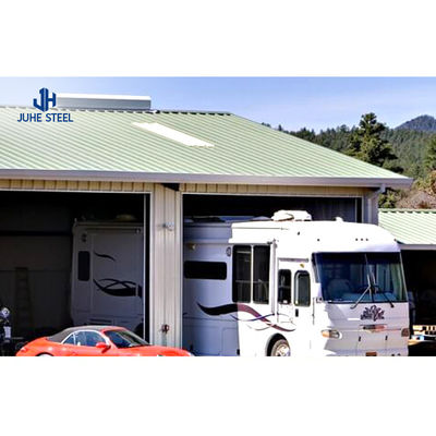 Q235 Q235B Q345 lớp nhiệt cách nhiệt mái nhà kim loại Carports với thiết kế gấp và dịch vụ hàn