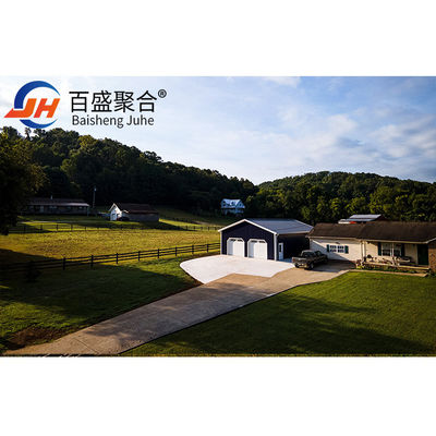Q235B/Q345B Thép carbon thấp Prefab 3 xe garage kim loại