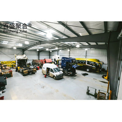 2 Xưởng thép xe hơi Prefab Q235 Q355B Q235 Q235B Q345