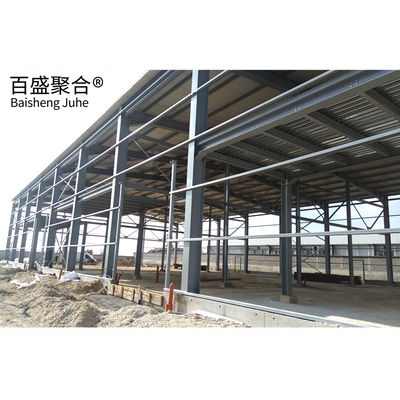 Xây dựng kho thép khung được chứng nhận CE / ISO9001 cho chế biến thực phẩm