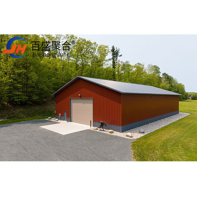 Thép carbon thấp Prefabricated Modular Steel Frame Cấu trúc Xây dựng