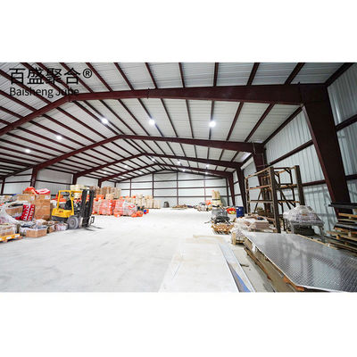 Q235 Q355 Cấu trúc thép hàn tiền chế Hangar cho xây dựng kho công nghiệp