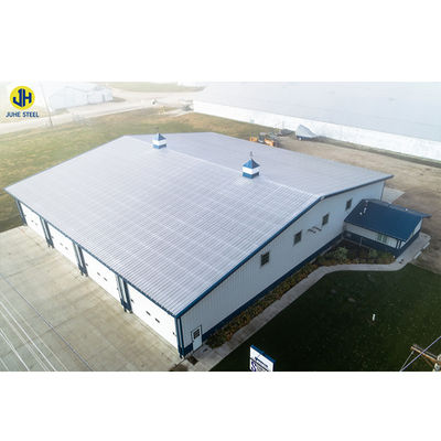 Q235B/Q345B Thép carbon thấp Khung cấu trúc thép tiền chế